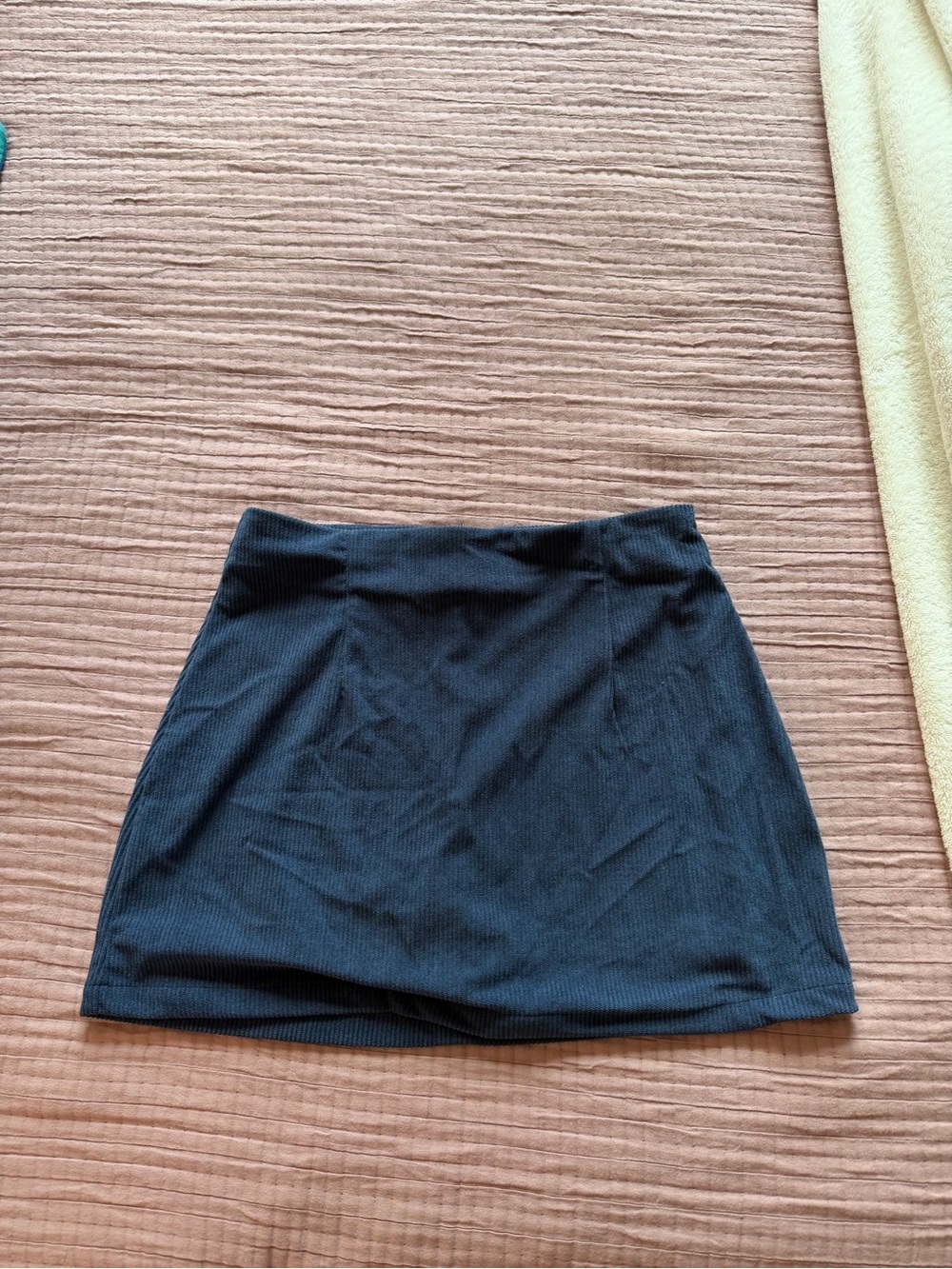 Classic Navy Blue Women's Mini Skirt